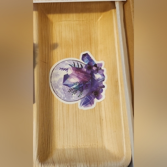 NEW Mini Meditation Set- Bronze Bell, Palo Santo Stick, Selinite Stone & Tray - Picture 3 of 6